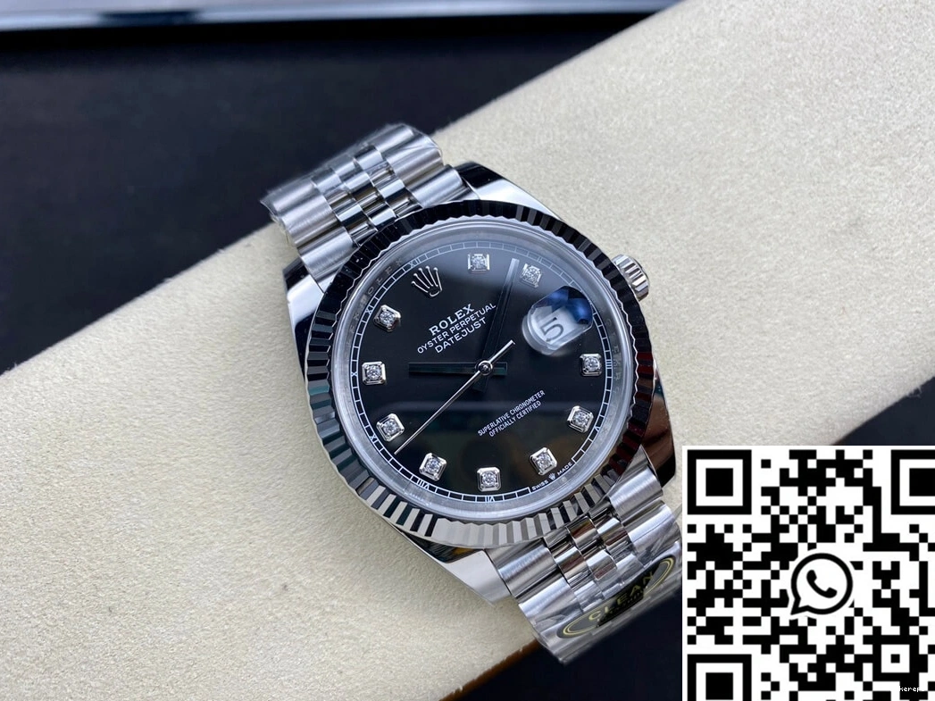 Black Dial Datejust Factory Clean M126334-0012 Rolex 0228